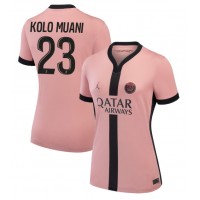 Dres Paris Saint-Germain Randal Kolo Muani #23 Tretina pre Ženy 2024-25 Krátky Rukáv